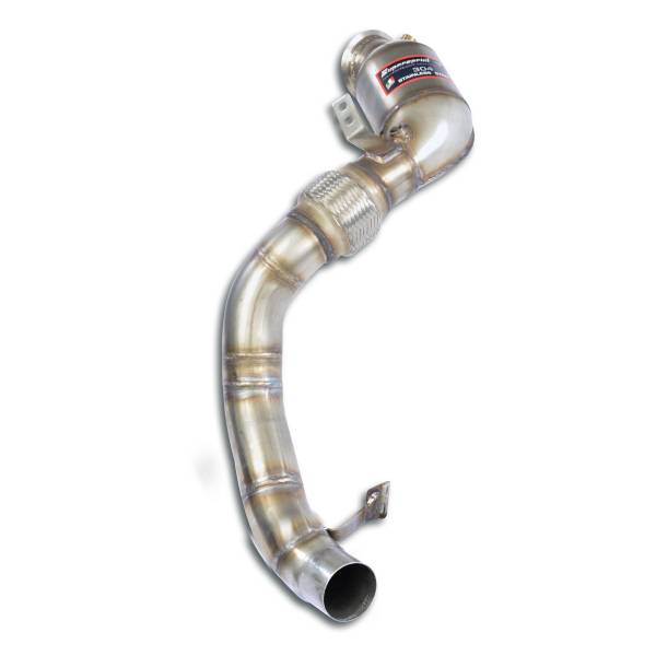 Supersprint Rohrsatz ab Turbolader + Sport Metallkatalysator Links 100CPSIKompatibel mit den Serien