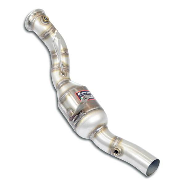 Supersprint Downpipe Rechts + Sport Metallkatalysator passend für MASERATI Ghibli Trofeo 3.8L V8 Tw