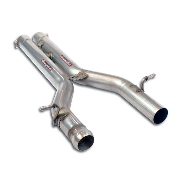 Supersprint Mittelrohr H-Pipe passend für MERCEDES W204 C63 AMG V8 Performance (Limousine - M156 - 4