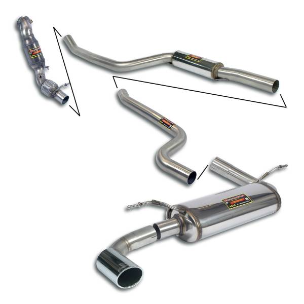 Supersprint Sport performance pack passend für BMW F20 / F21 116i 1.6T (4 Zyl./ N13 - 136 PS) 2011 -