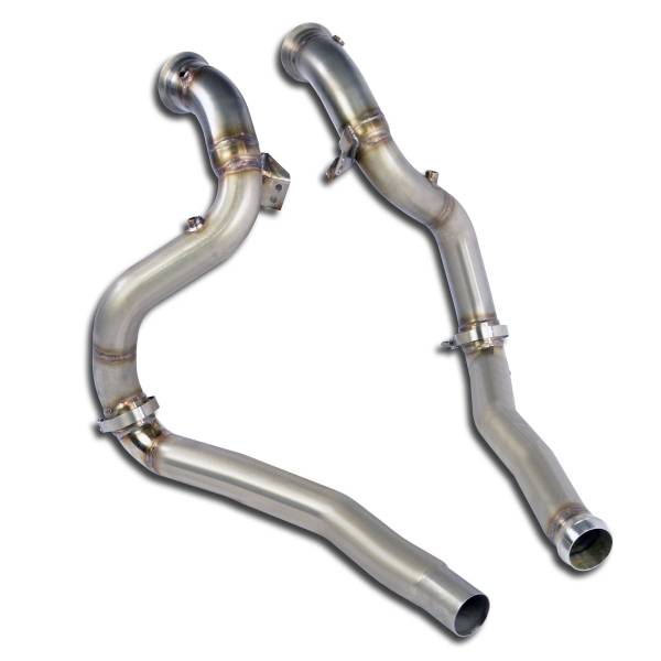 Supersprint Downpipe Rechts + Links(Für Katalysator Ersatz) (RHD - LHD) passend für MERCEDES C190 AM