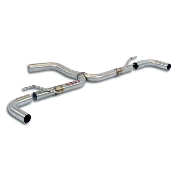 Supersprint Rohr hinten Y-Pipe(Für Endschalldämpfer Ersatz) passend für AUDI Q2 30 TFSI (1.0L - 116