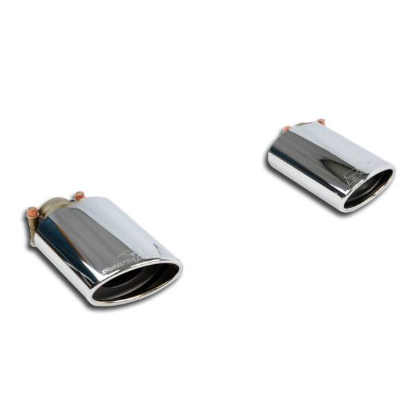 Supersprint Endrohrkit Re-Li 145x95 passend für MERCEDES W204 C 180 CGI (1.6i 156 PS) 12 ->14