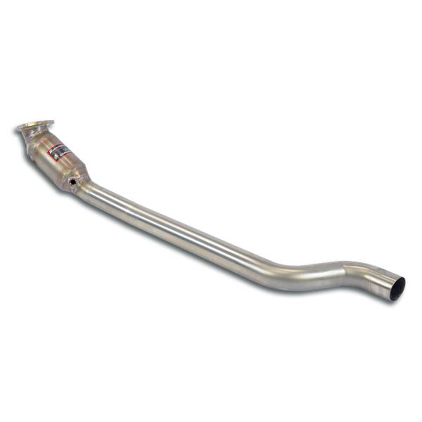 Supersprint Downpipe Links mit Sport Metallkatalysator passend für MASERATI GranCabrio MC Centennial