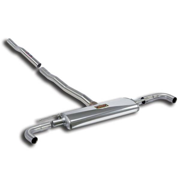 Supersprint Endschalldämpfer Rechts + Links passend für BMW F52 125i Sedan (2.0i Turbo - Motor B48 -
