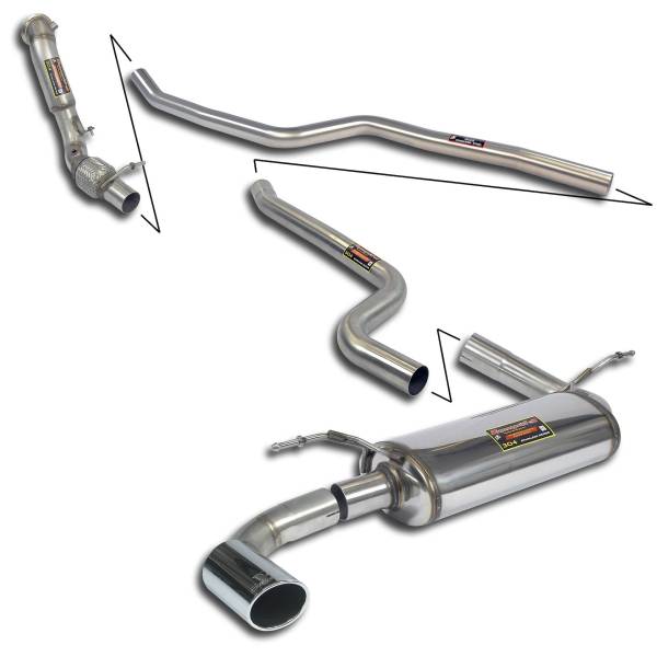 Supersprint Track performance pack passend für BMW F20 / F21 114i 1.6T (4 Zyl./ N13 - 102 PS) 2011 -