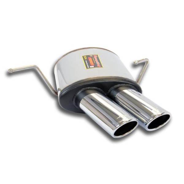 Supersprint Endschalldämpfer Links 90x70 passend für MASERATI Coupe 4200 GT V8 (Motor F136 - 390 PS)