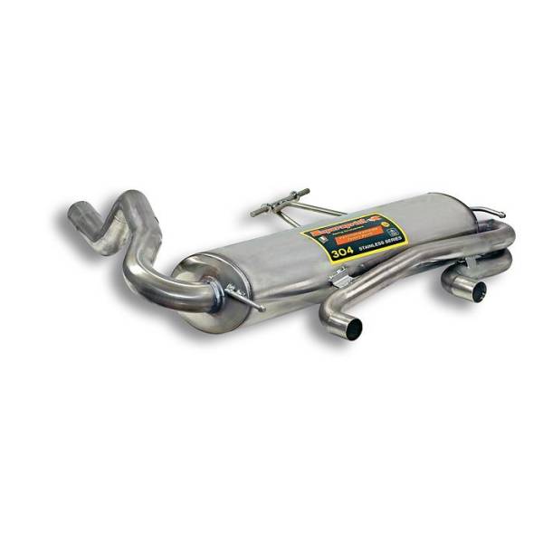 Supersprint Endschalldämpfer passend für RENAULT CLIO II 2.0i RS (182 PS) 04 -> 05
