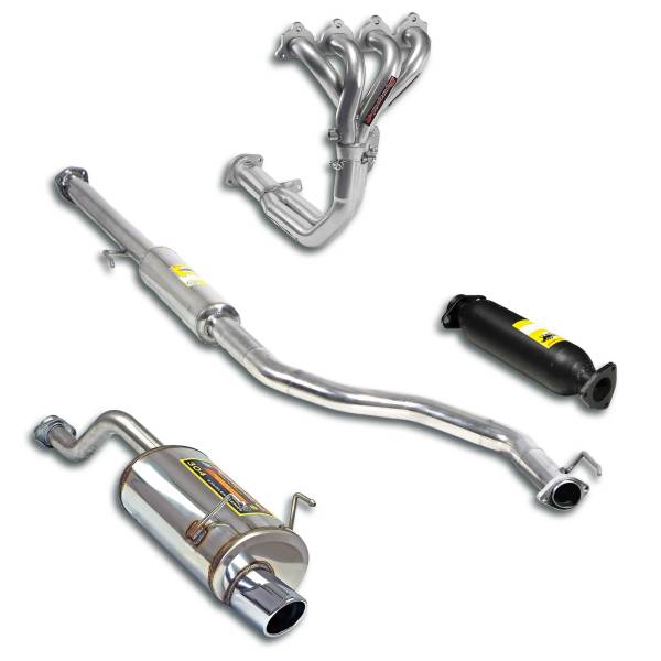 Supersprint Sport package Ø50, Complete system passend für HONDA CIVIC 3d. 1.5i V-Tec 96 -> 01