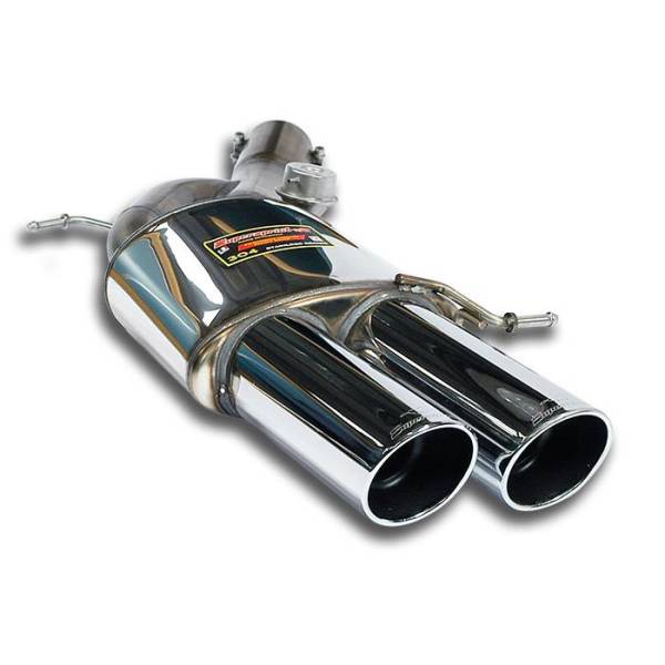 Supersprint Endschalldämpfer Links OO100 mit Klappe passend für BMW F12 M6 Coupe / F13 M6 Cabrio (56