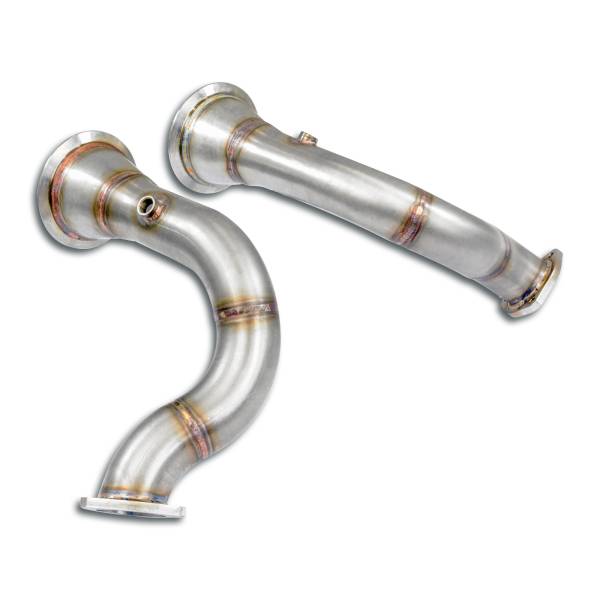 Supersprint Downpipe Rechts + Links(Für Katalysator Ersatz) passend für LAMBORGHINI URUS Ghaphite C