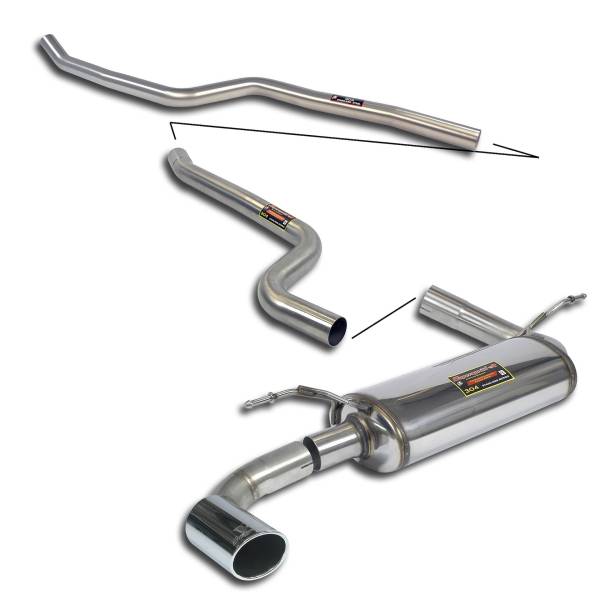 Supersprint Sport&Sound pack passend für BMW F20 / F21 114i 1.6T (4 Zyl./ N13 - 102 PS) 2011 -> 2014