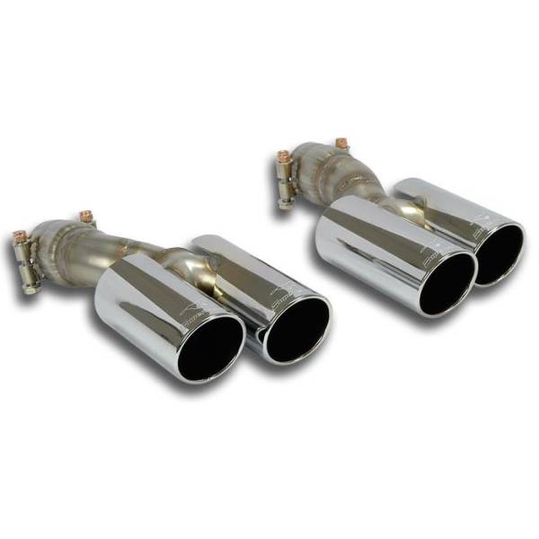 Supersprint Endrohrkit Re OO80 -Li OO80 passend für MERCEDES W212 E 300 CDI V6 (Limousine + S.W.) (2