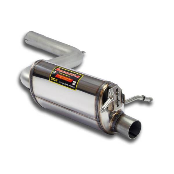 Supersprint Endschalldämpfer Links Racing passend für MERCEDES W204 C 200 CDI (136 PS) 07 ->09