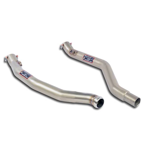 Supersprint Vorderrohr Rechts + Links passend für MERCEDES W164 ML 63 AMG V8 (M156 - 510 PS) 06 ->