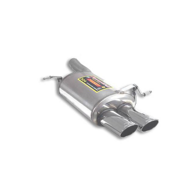 Supersprint Endschalldämpfer 100% Edelstahl OO 100x75 passend für BMW E65 760i V12 05 ->