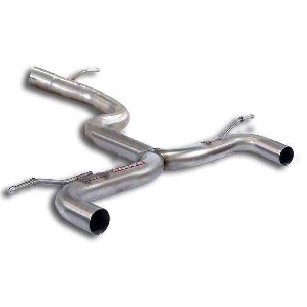 Supersprint Hinteres Rohr Rechts - Links Y-Pipe passend für SEAT ALTEA XL / Freetrack 4x4 2.0 TDI (1