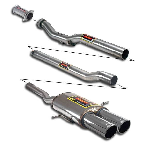 Supersprint Sport&Sound pack passend für MINI Cooper S 1.6i Turbo John Cooper Works (211 PS) 07/2011