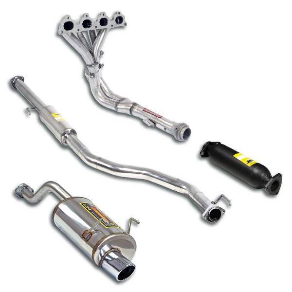 Supersprint Sport package Ø50, Complete system passend für HONDA CRX / Del Sol 1.6 VTi (160 PS) 93