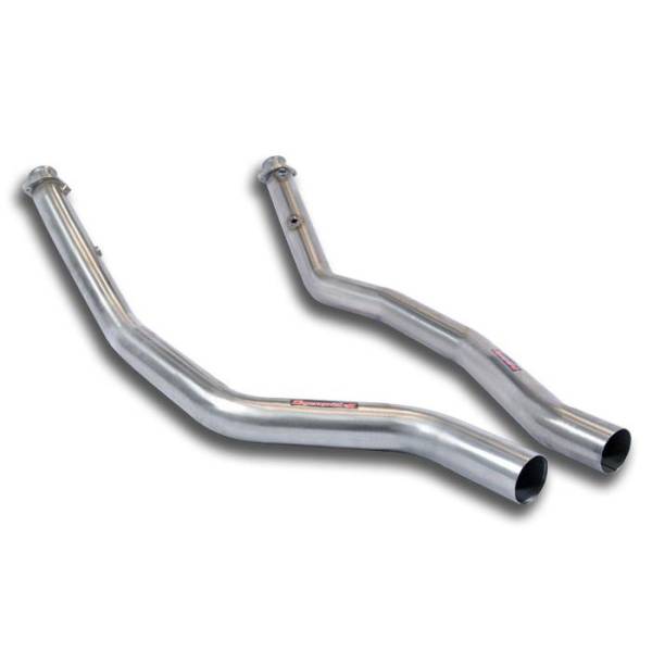 Supersprint Turbo downpipe kit Rechts + Links (für Katalysator Ersatz) passend für MERCEDES W166 ML