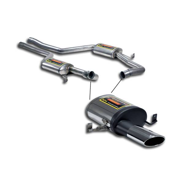 Supersprint Street performance pack Cat.-Back passend für PORSCHE 928 GT (5.0L V8 - 330 PS) 89 -> 92