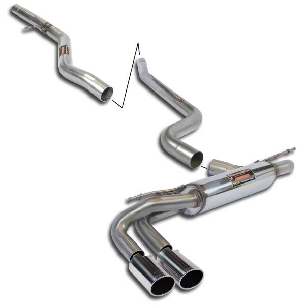 Supersprint Sport&Sound pack (Automatikgetriebe) passend für BMW F20 / F21 125i 2.0T (218 PS) 2011 -