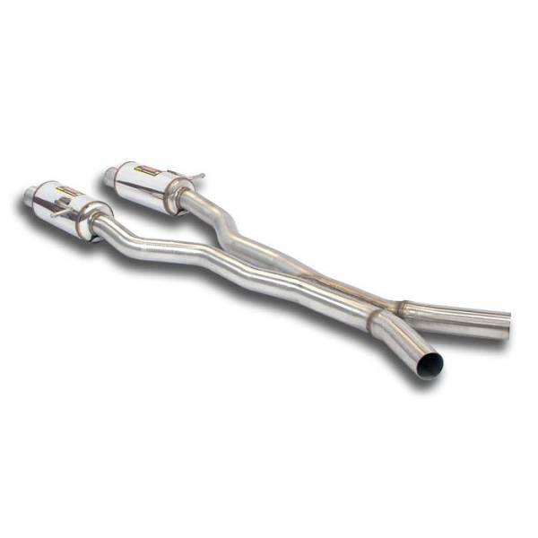Supersprint Mittelschalldämpfer(kurzer Radstand) passend für MERCEDES T251 R 350 V6 (Motor M272 - 27