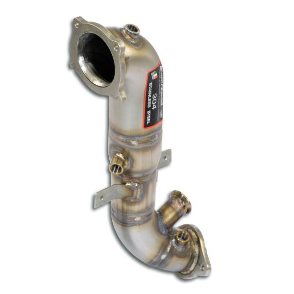 Supersprint Downpipe(Für Katalysator Ersatz) passend für ALFA ROMEO GIULIA VELOCE Q4 2.0i Turbo (280