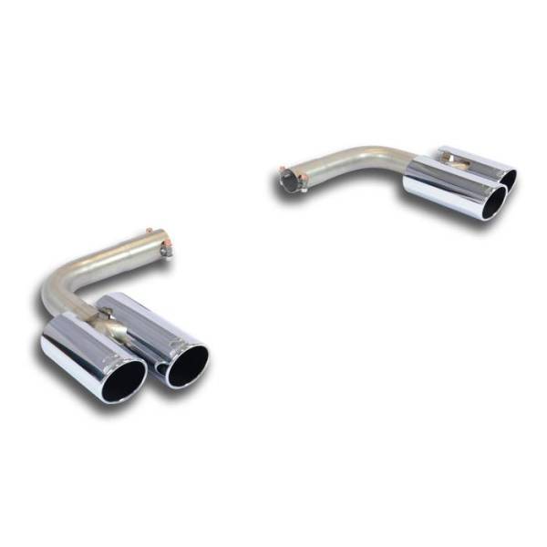 Supersprint Endrohrkit Rechts OO80 - Links OO80 passend für BMW F25 X3 35i (6 Zyl. - 306 PS) 07/2014