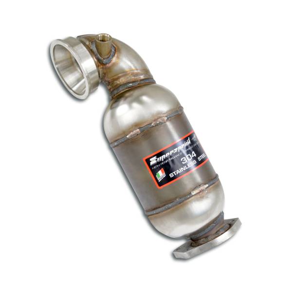 Supersprint Downpipe + Sport Metallkatalysator passend für FIAT 500X 1.3T Firefly (150 Hp - Modelle
