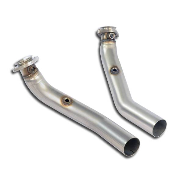 Supersprint Downpipe kit Rechts - Links(Für Serien Fächerkrümmer) passend für MERCEDES S204 C63 AMG