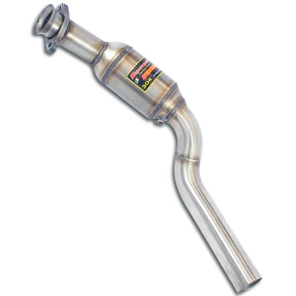 Supersprint Downpipe Rechts + Sport Metallkatalysator passend für JAGUAR XK Coupe / Cabrio 4.2i V8 (