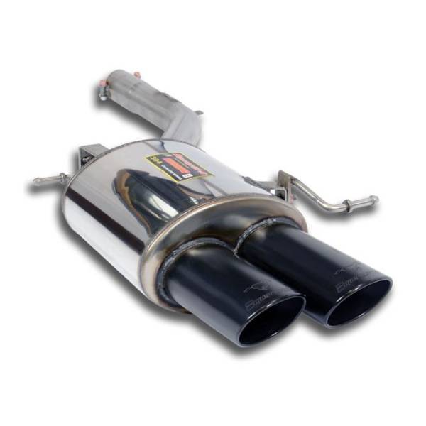 Supersprint Endschalldämpfer Links 100x75 Gun Metal Grey passend für BMW F12 / F13 650i (450 PS) 201