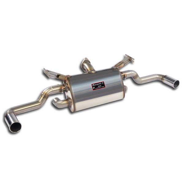 Supersprint Endschalldämpfer Sport/Racing Rechts O70 - Links O70With By-Pass pipe for the stock valv