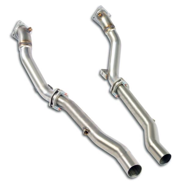 Supersprint Downpipe Rechts + Links(Für Katalysator Ersatz) passend für AUDI A6 ALLROAD 2.7i V6 (250