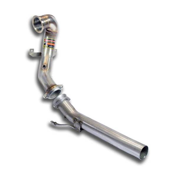 Supersprint Turbo downpipe kit(Für Katalysator Ersatz) passend für VW POLO 2G GTI (TFSI 2.0L - 200 P