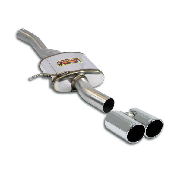 Supersprint Endschalldämpfer Links OO90 passend für JAGUAR XK Coupe / Cabrio 4.2i V8 (298 PS) 06 ->