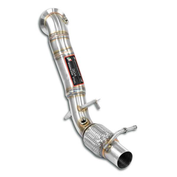 Supersprint Rohrsatz ab Turbolader(für Katalysator Ersatz) passend für BMW F20 / F21 118i 1.6T (4 Zy