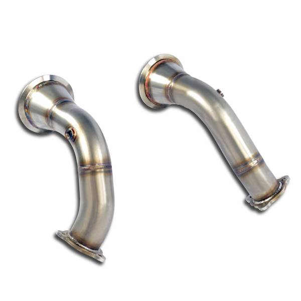 Supersprint Downpipe Rechts + Links(Für Katalysator Ersatz) passend für PORSCHE 536 CAYENNE S Coupe