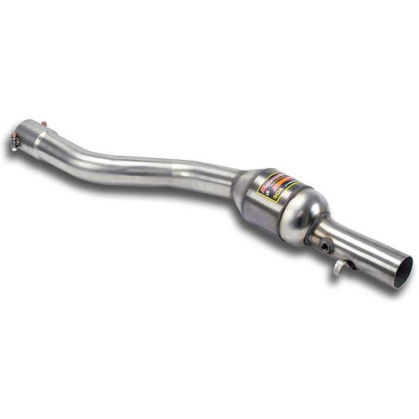 Supersprint Vorschalldämpfer + Sport Metallkatalysator 100CPSI Links passend für MERCEDES W221 S 600