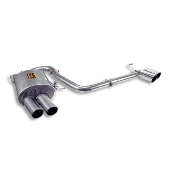 Supersprint Endschalldämpfer “Power Loop” Rechts OO100 + Links OO100 passend für BMW F10 / F11 535d