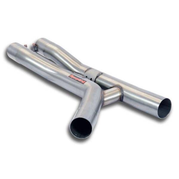 Supersprint Mittelrohr kit H-Pipe Rechts - Links passend für BMW F83 M4 (431 PS) 2016 -> (with valve