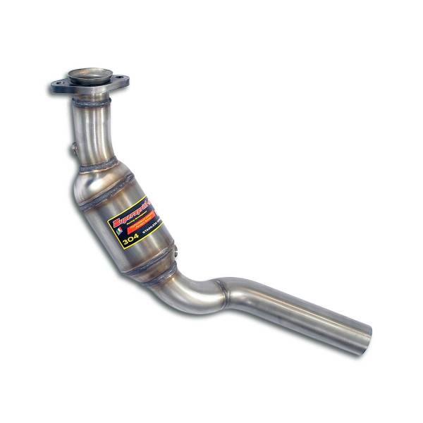 Supersprint Downpipe Links + Sport Metallkatalysator passend für JAGUAR XK Coupe / Cabrio 5.0L V8 (