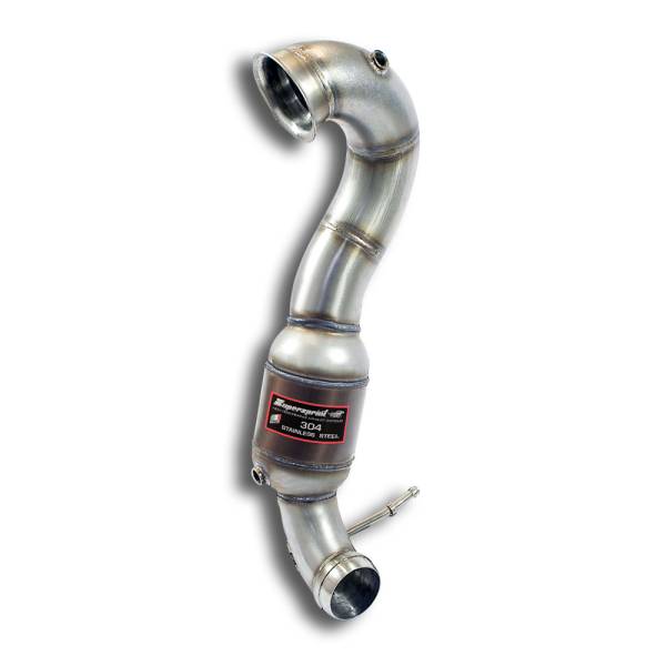 Supersprint Downpipe mit Sport Metallkatalysator passend für MERCEDES X156 GLA 45 AMG 4-matic (381 P