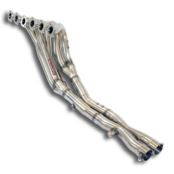 Supersprint Fächerkrümmer + X-Pipe (Left Hand Drive)Edelstahl für Serien Katalysator passend für ALP