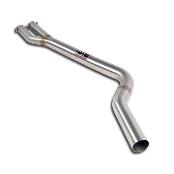 Supersprint Mittelrohr kit Rechts - Links passend für BMW F87 M2 Coupe (370 PS) 2016 -> TWIN PIPE (w
