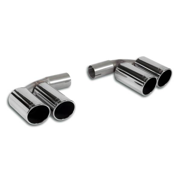 Supersprint Endrohrsatz Rechts OO 80 + Links OO80 passend für BMW F20 / F21 116i 1.6T (4 Zyl./ N13 -