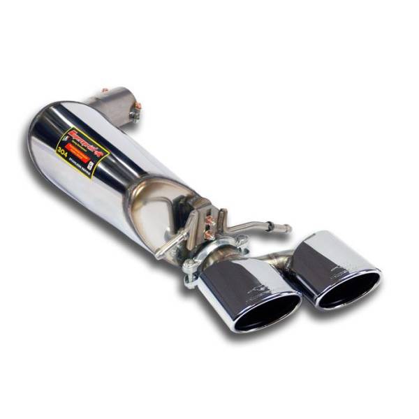 Supersprint Endschalldämpfer Links 120x80 passend für MERCEDES W212 E 63 AMG (M156 6.2i V8 - 525 PS)