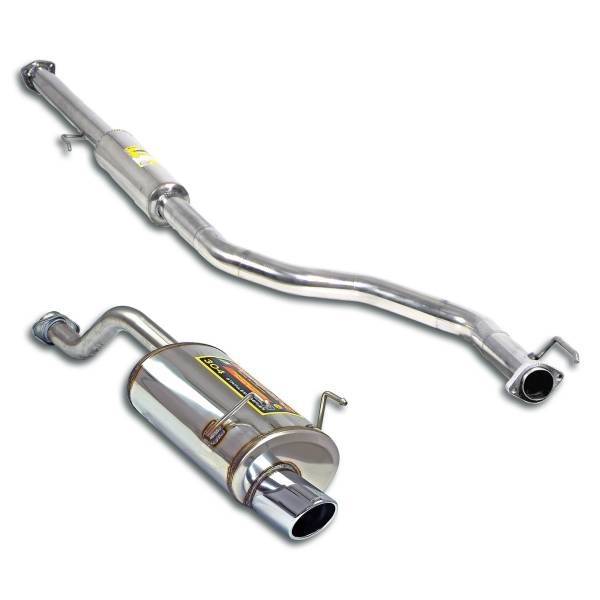 Supersprint Sport package Ø50, Cat.-Back passend für HONDA CRX / Del Sol 1.6 VTi (160 PS) 93