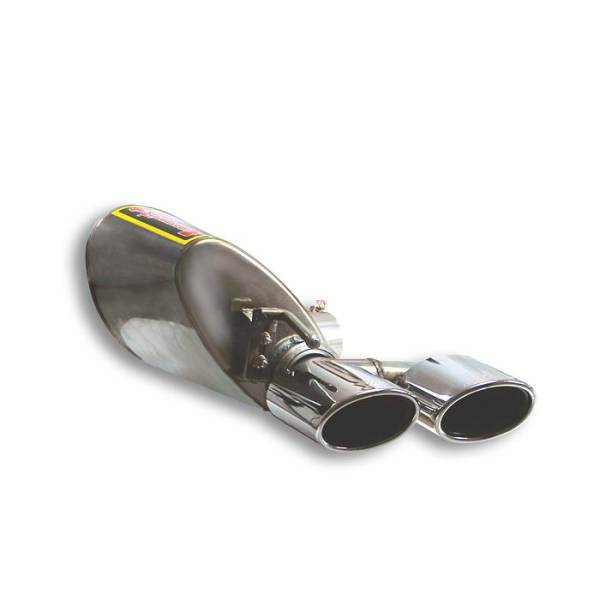 Supersprint Endschalldämpfer Links OO 120x80 passend für MERCEDES R230 SL 500 V8 (M113 - 5.0L - 3v)
